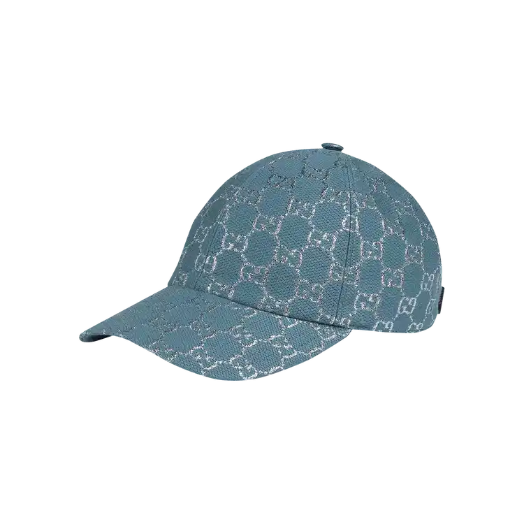 Casquette GG Lamé Bleu