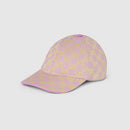 Casquette Toile GG lilas jaune Gucci