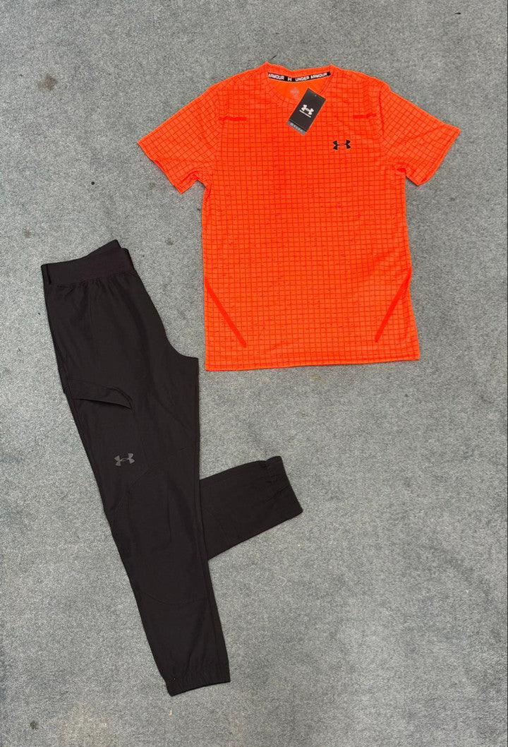 Under Armour - Ensemble II Orange / Noir