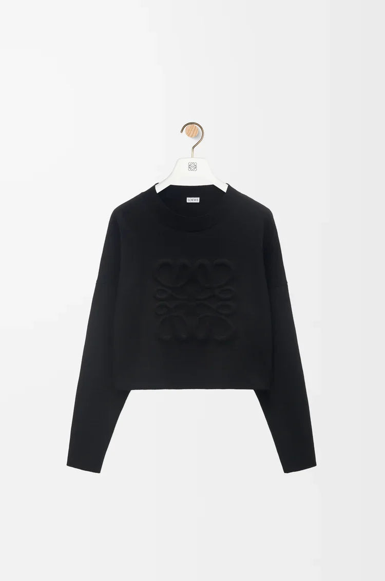 Loewe - Pull Anagram en laine Noir