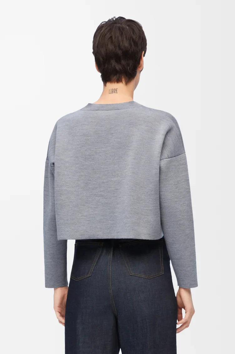 Loewe - Pull Anagram en laine Gris