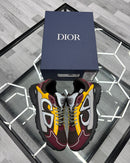 Dior B30 Burgundy Yellow Grey Sneaker