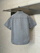 Dior - Ensemble SHORT + CHEMISE en Denim Gris