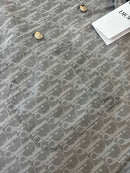 Dior - Ensemble SHORT + CHEMISE en Denim Gris