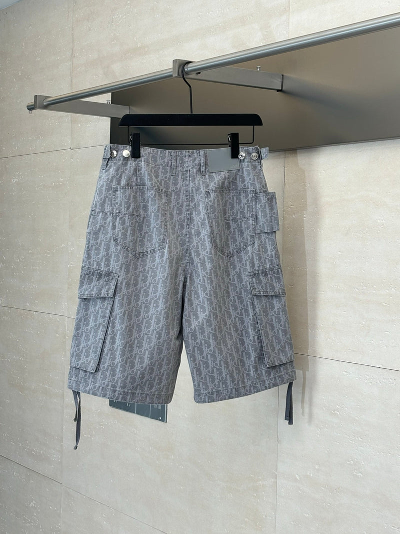 Dior - Ensemble SHORT + CHEMISE en Denim Gris