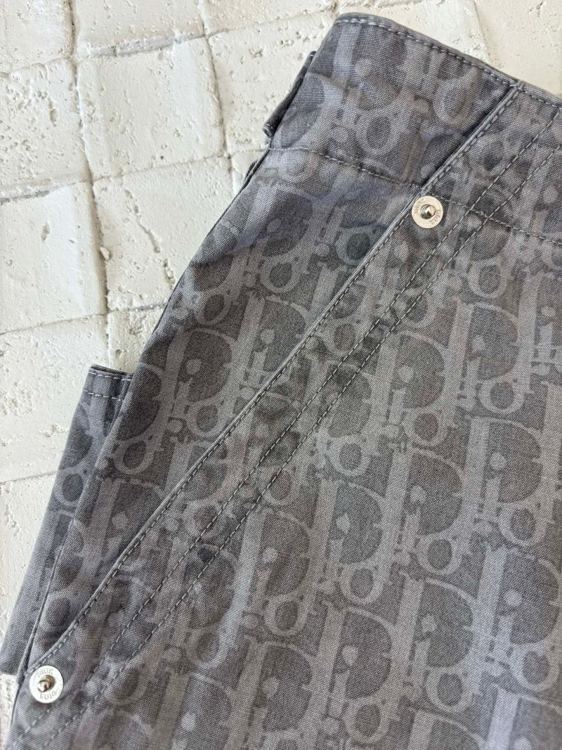 Dior - Ensemble SHORT + CHEMISE en Denim Gris