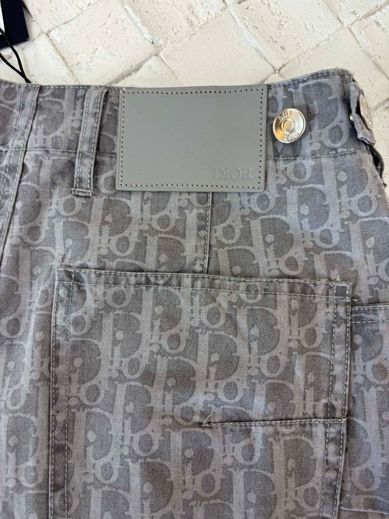 Dior - Ensemble SHORT + CHEMISE en Denim Gris