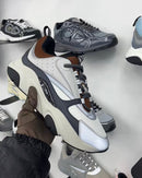 Dior B22 Grey Brown Sneaker
