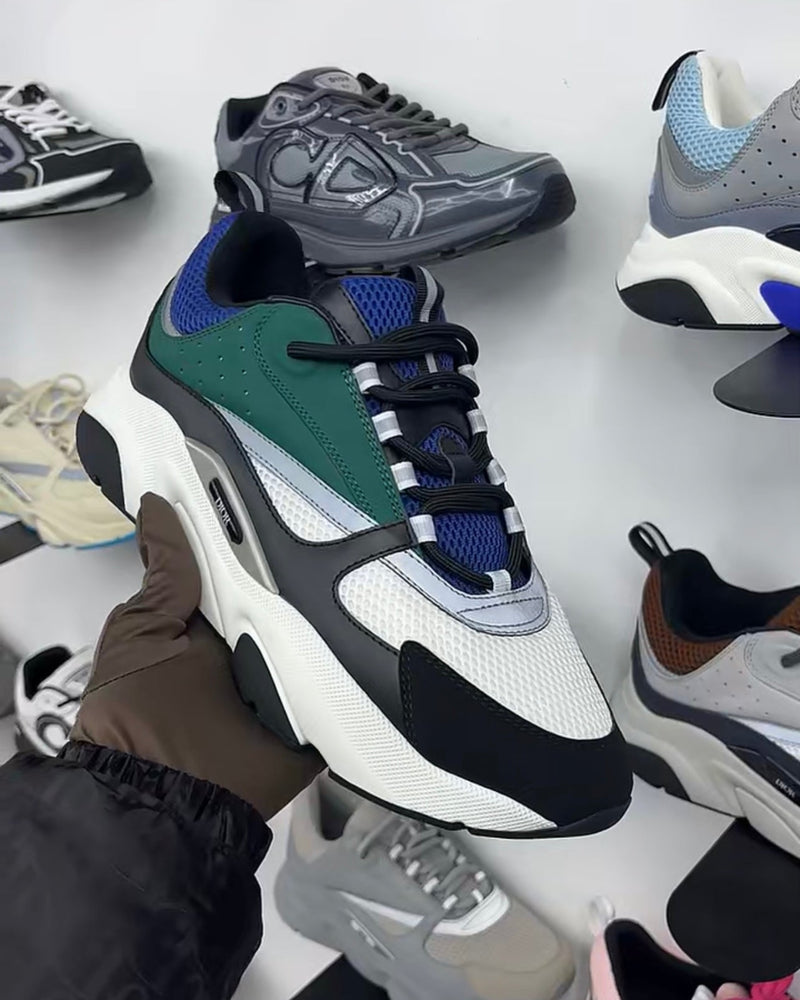Dior B22 Blue Green Sneaker