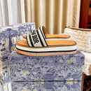 Dior - Dway Platform Slide Natural Noir