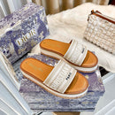 Dior - Dway Platform Slide Natural