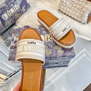 Dior - Dway Platform Slide Natural