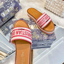 Dior - Dway Platform Slide Natural Rose