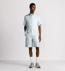 Dior - Bermuda Dior Oblique blanc et bleu ciel