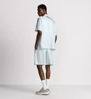 Dior - Bermuda Dior Oblique blanc et bleu ciel