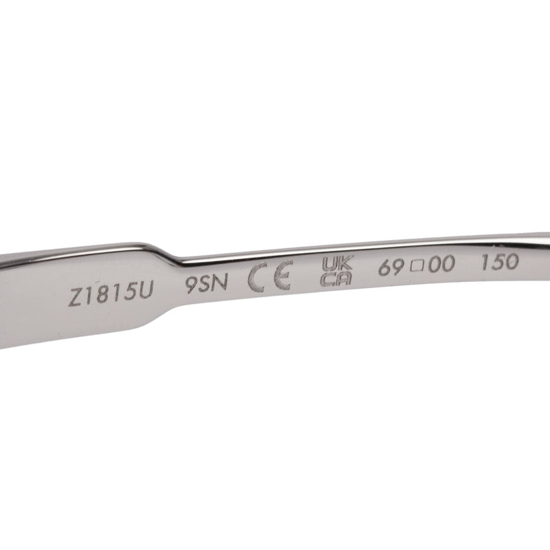 Louis Vuitton - Lunettes De Soleil Noir Acetate  Silver Tone Cyclone Metal