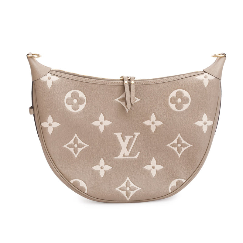 Louis Vuitton Dove Grey/Creme Bicolor Monogram Empreinte Leather