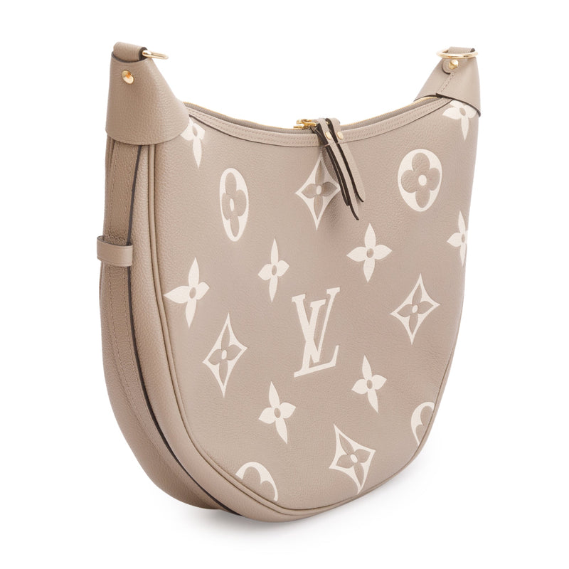 Louis Vuitton Dove Grey/Creme Bicolor Monogram Empreinte Leather