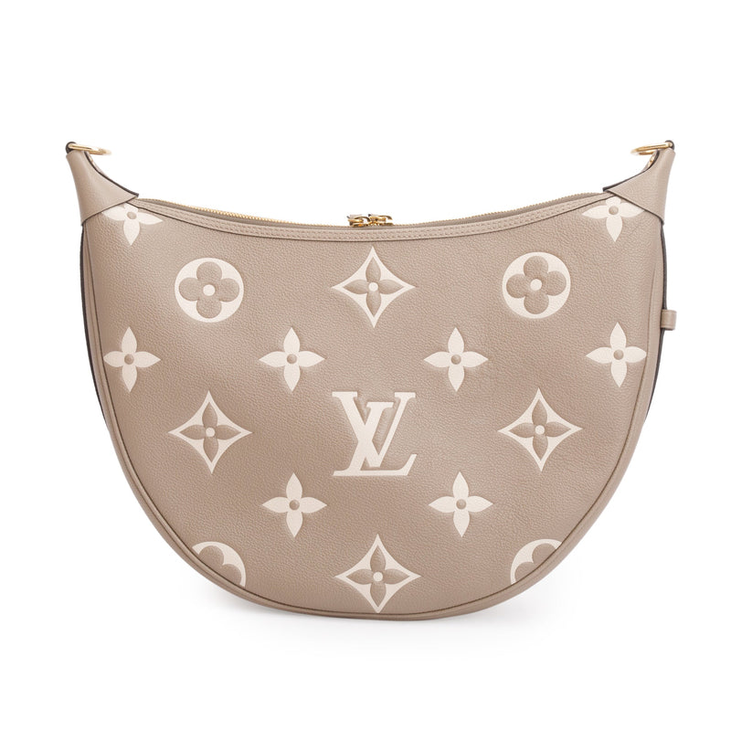 Louis Vuitton Dove Grey/Creme Bicolor Monogram Empreinte Leather