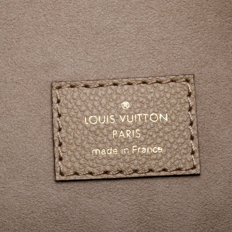 Louis Vuitton Dove Grey/Creme Bicolor Monogram Empreinte Leather