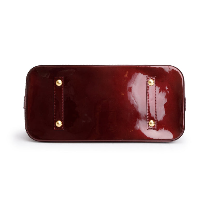 Louis Vuitton Amarante Monogram Vernis Alma GM