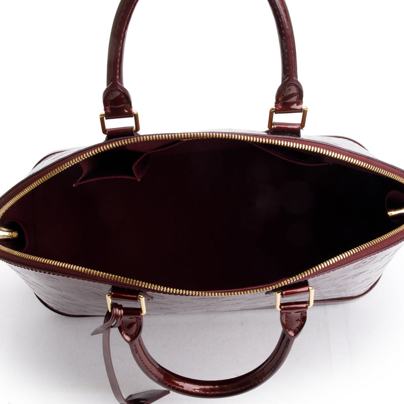 Louis Vuitton Amarante Monogram Vernis Alma GM