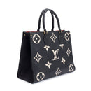 Louis Vuitton Bicolor Monogram Empreinte Leather OnTheGo MM