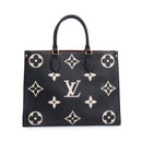 Louis Vuitton Bicolor Monogram Empreinte Leather OnTheGo MM