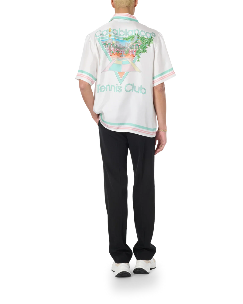 Tennis Club Icon Silk Shirt