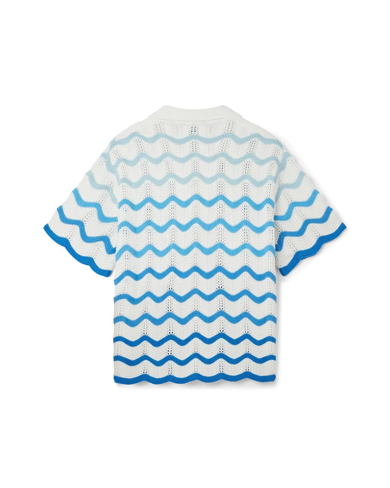 Ensemble Wavy Gradient Crochet