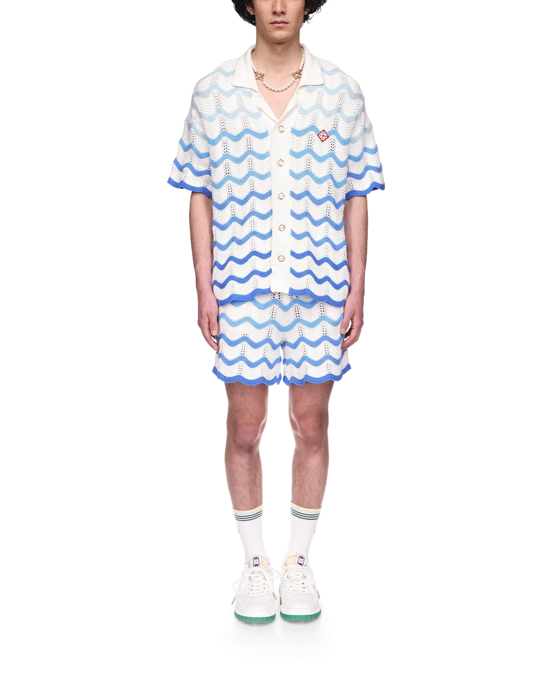 Ensemble Wavy Gradient Crochet