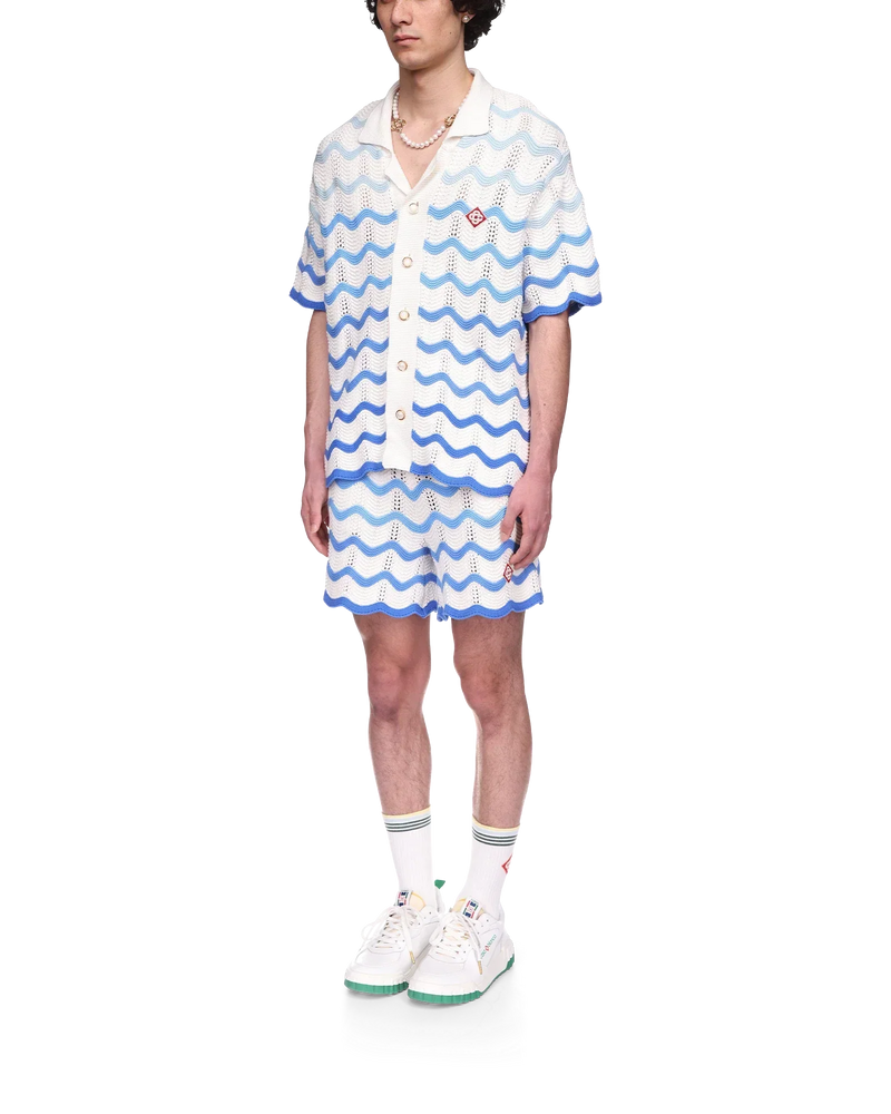 Ensemble Wavy Gradient Crochet