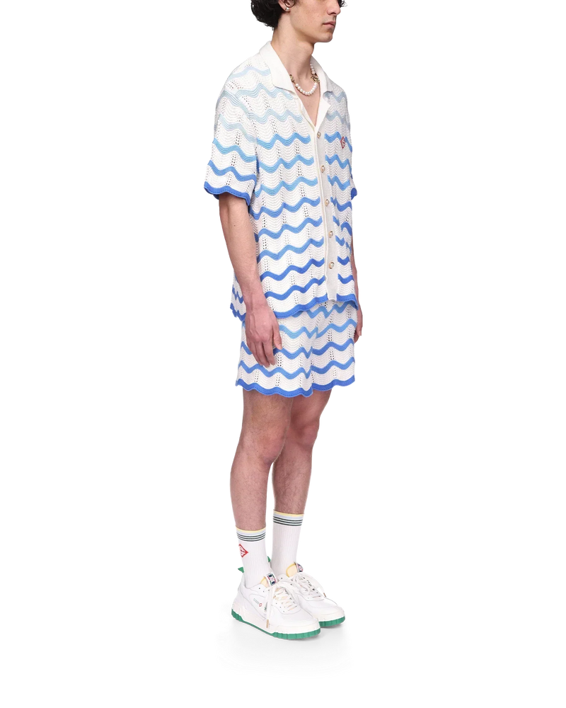 Ensemble Wavy Gradient Crochet