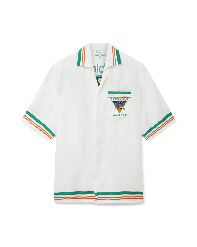 Tennis Club Icon Silk Shirt