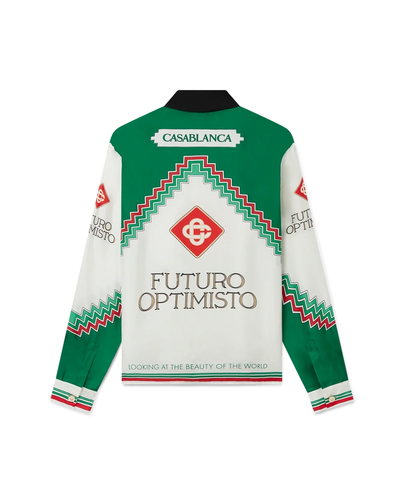 Futuro Optimisto Silk Shirt