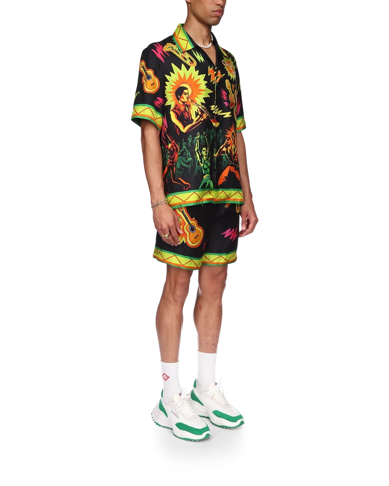 Music For The People Silk Shirt