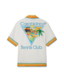 Afro Cubism Tennis Club Silk Shirt