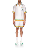 Afro Cubism Tennis Club Silk Shirt