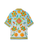 Yoruba Flowers Silk Shirt