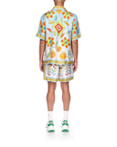 Yoruba Flowers Silk Shirt