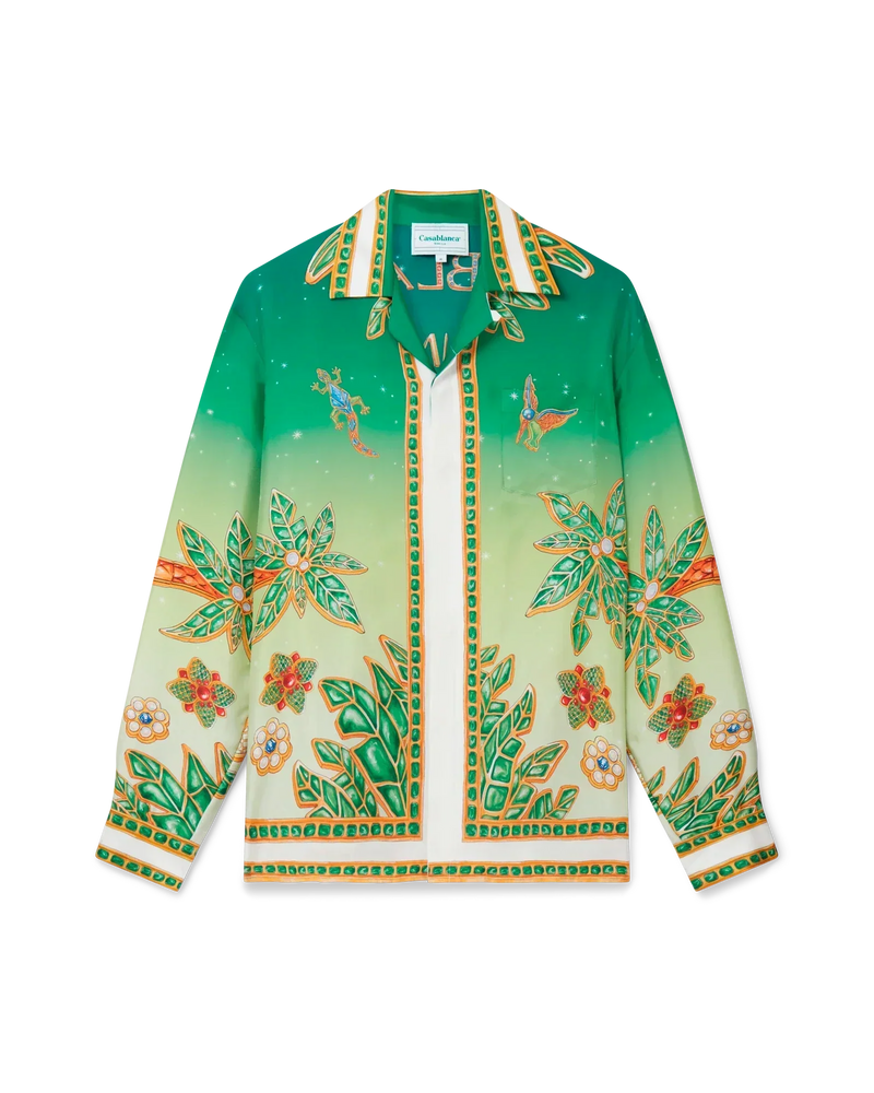 Joyaux D'Afrique Silk Shirt