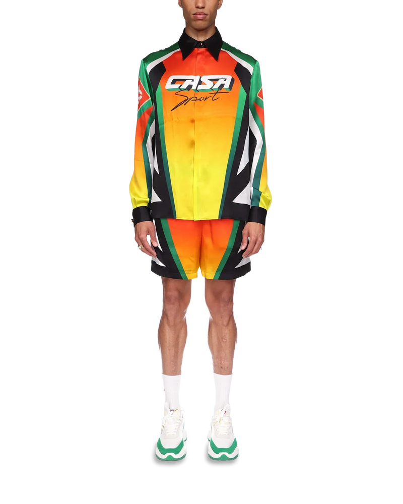 Casa Moto Sport Silk Shirt