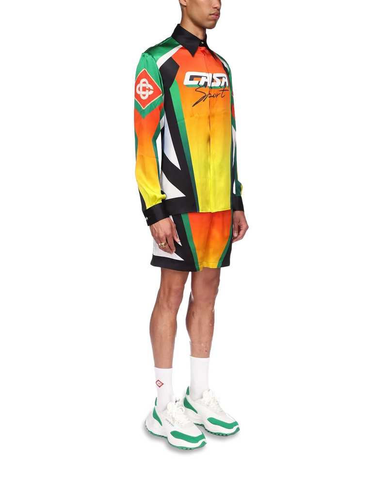 Casa Moto Sport Silk Shirt