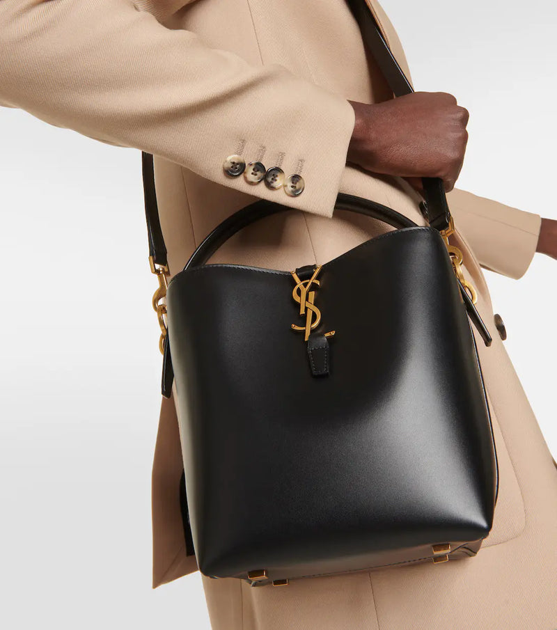 YSL - Sac seau Le 37 Small en cuir
