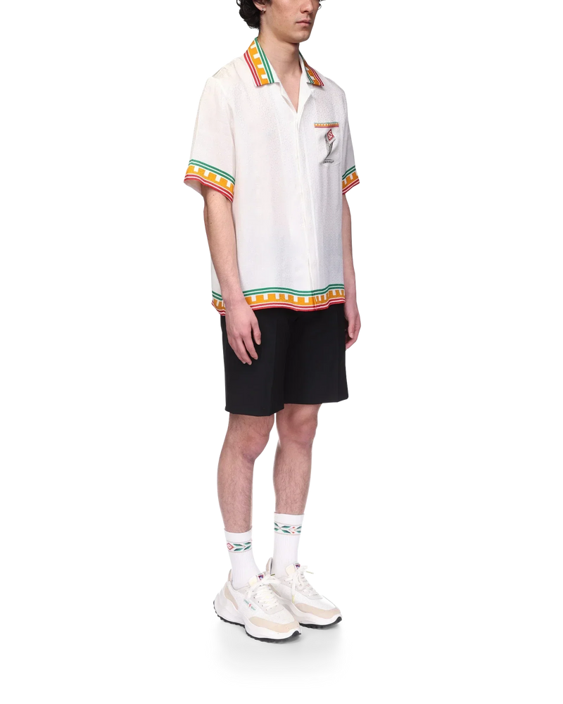 Leaning Column Silk Shirt