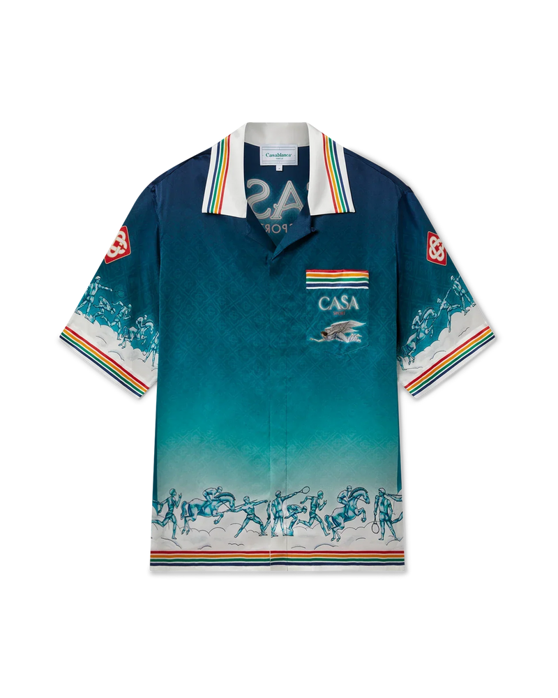 La D√©esse Du Stade Silk Shirt