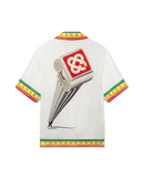 Leaning Column Silk Shirt