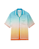 Gradient Monogram Silk Shirt