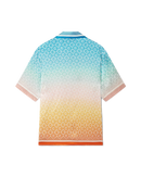 Gradient Monogram Silk Shirt