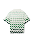 Ensemble Wavy Gradient Crochet